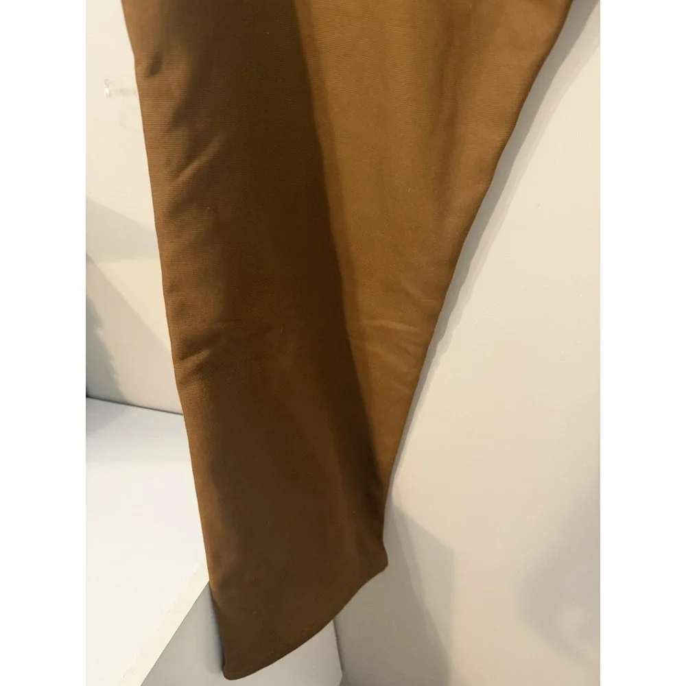 Berkley Jensen Jeans Mens 40x30 Fleece Lined Carpenter Relaxed Straight NWT Tan